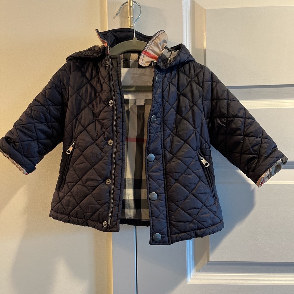 Burberry quilted jacket
